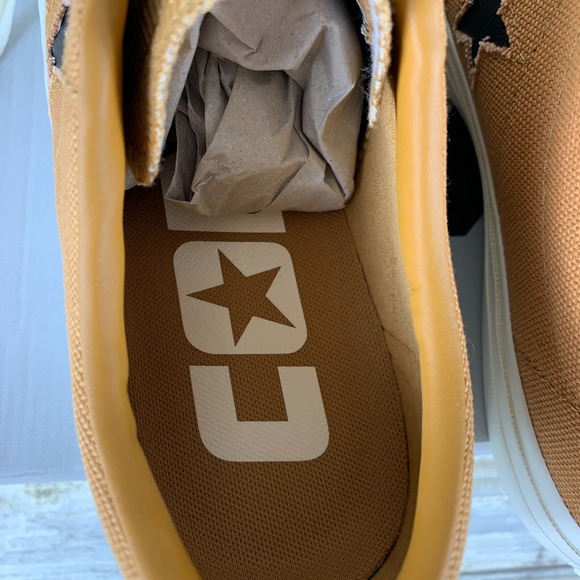 Converse Shoes Mens 9.5 Brown Raw Sugar One Star Pro Skate 90's Street Y2K NEW - Picture 9 of 15